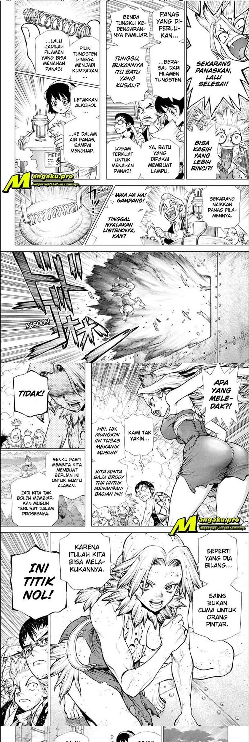 Dr. Stone Chapter 182 - halaman 8