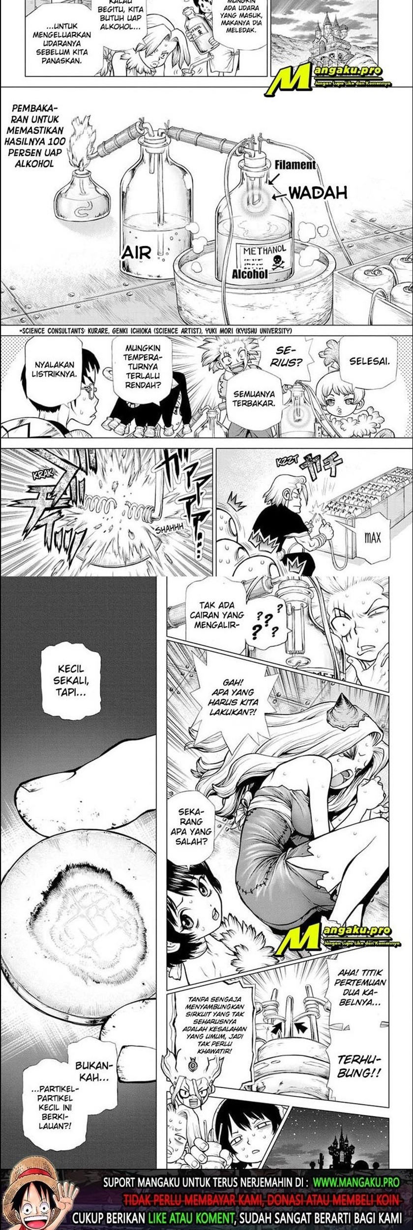 Dr. Stone Chapter 182 - halaman 9