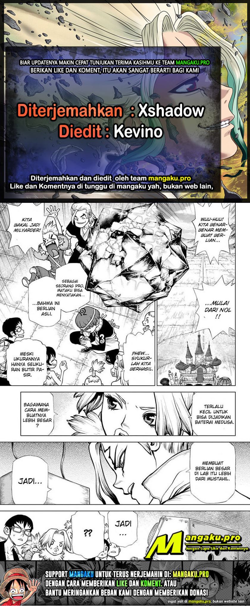 Dr. Stone Chapter 183 - halaman 1