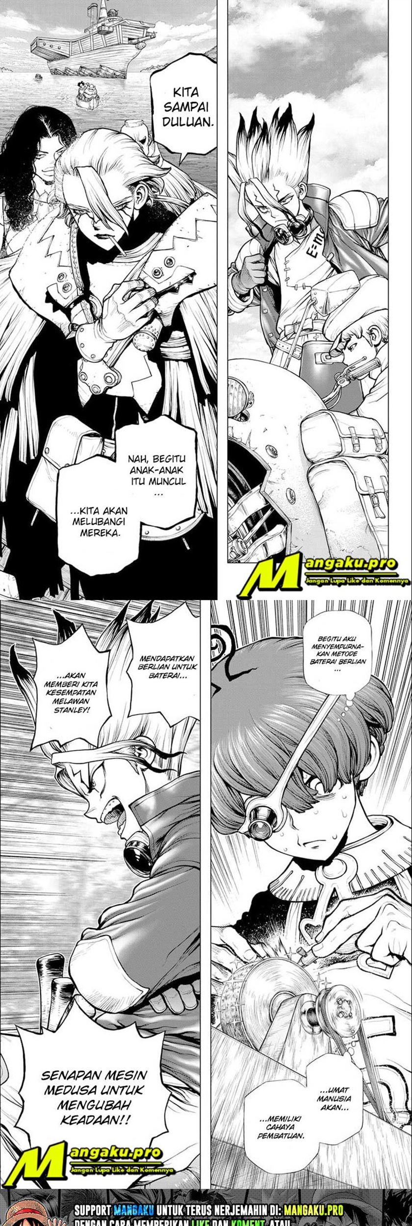 Dr. Stone Chapter 183 - halaman 10
