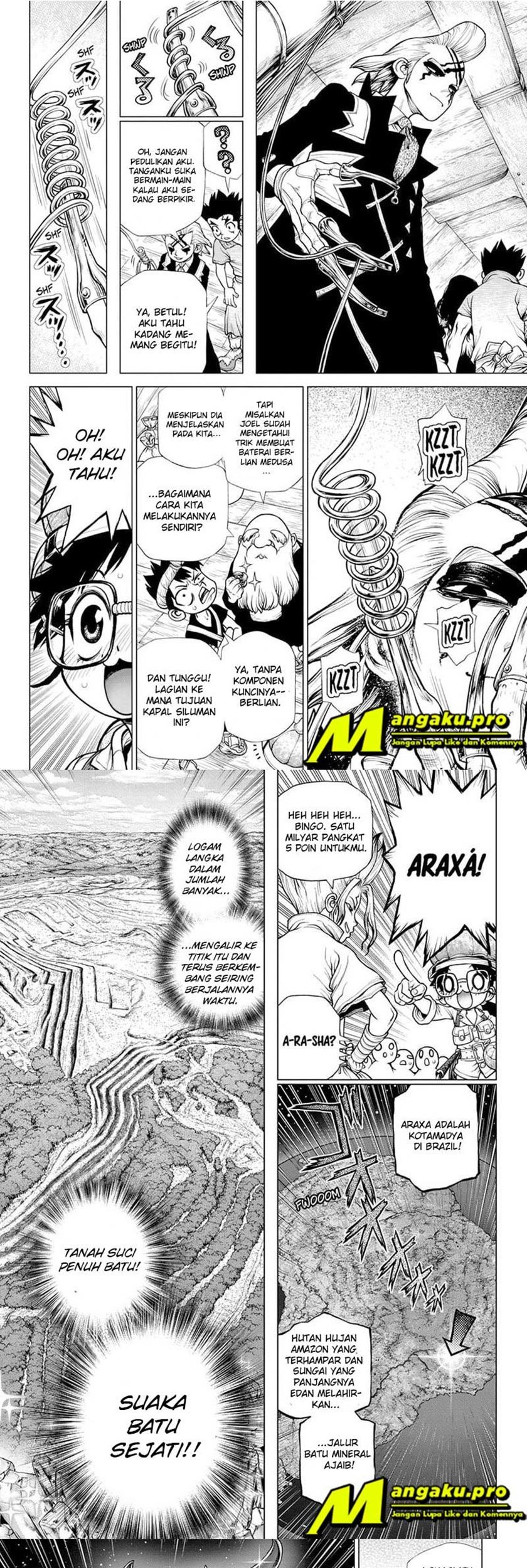 Dr. Stone Chapter 183 - halaman 6