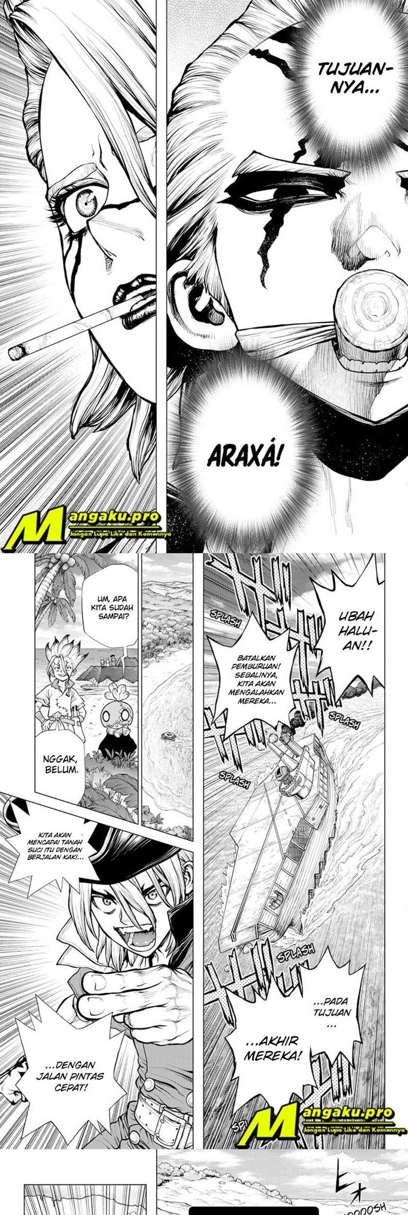 Dr. Stone Chapter 183 - halaman 8