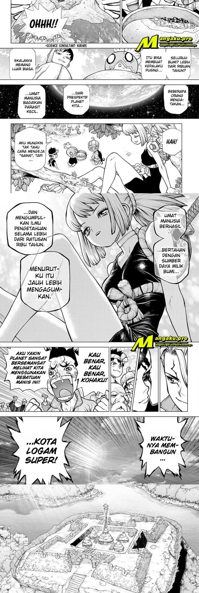 Dr. Stone Chapter 184 - halaman 2