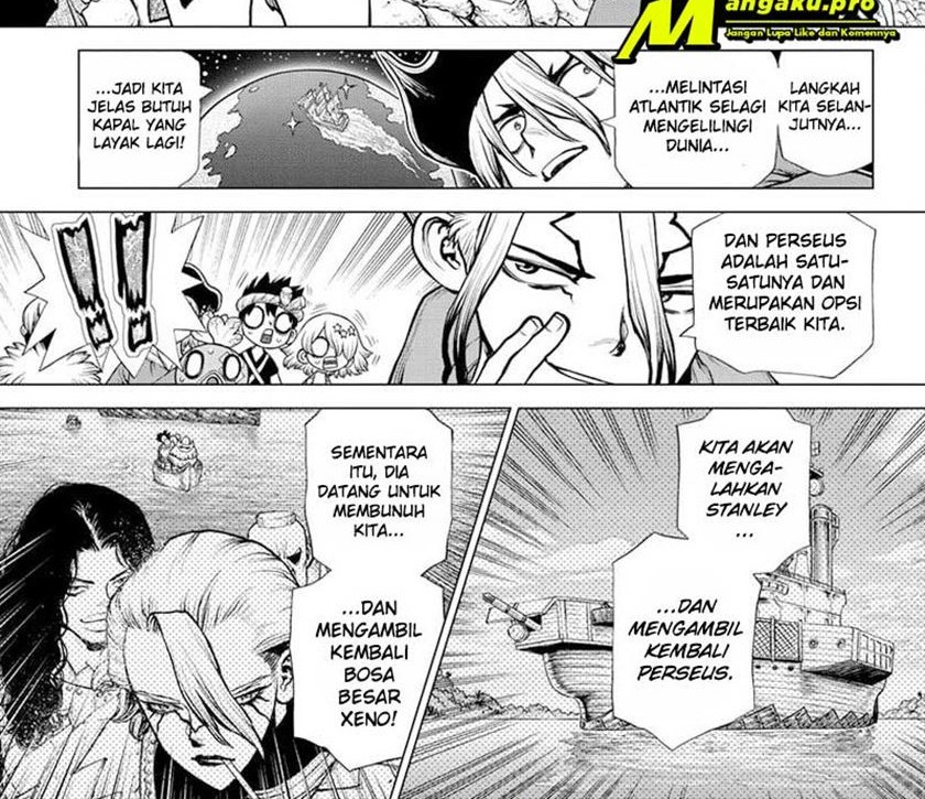 Dr. Stone Chapter 184 - halaman 4