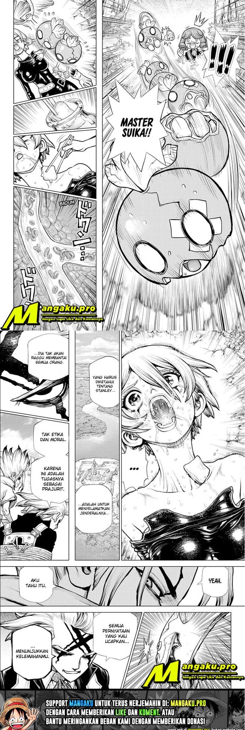 Dr. Stone Chapter 185 - halaman 10