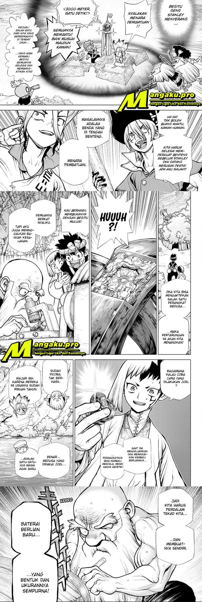 Dr. Stone Chapter 185 - halaman 2