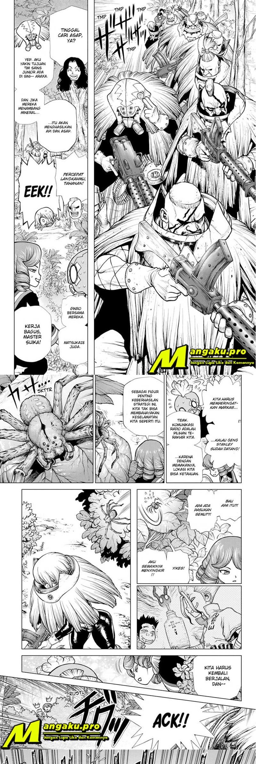 Dr. Stone Chapter 185 - halaman 8