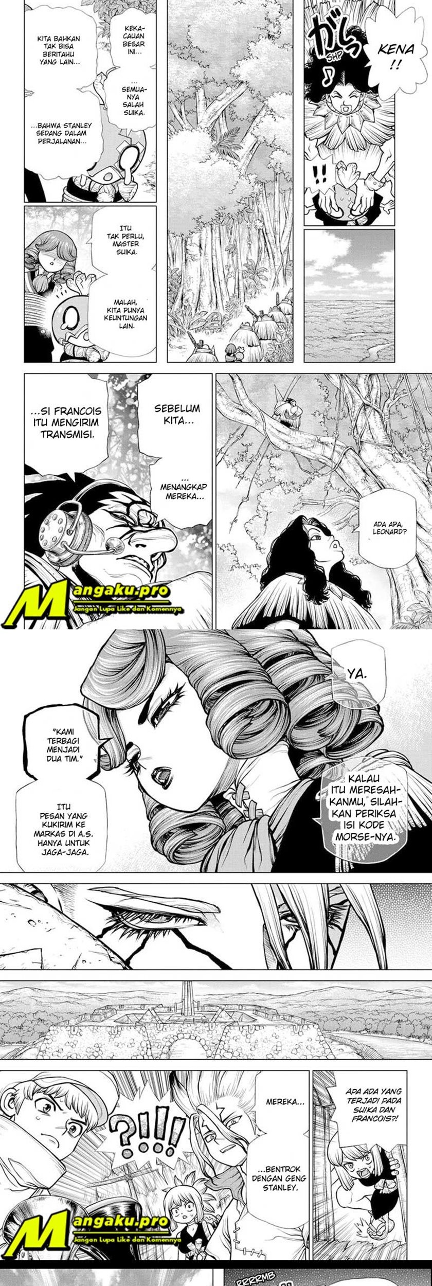 Dr. Stone Chapter 186 - halaman 9