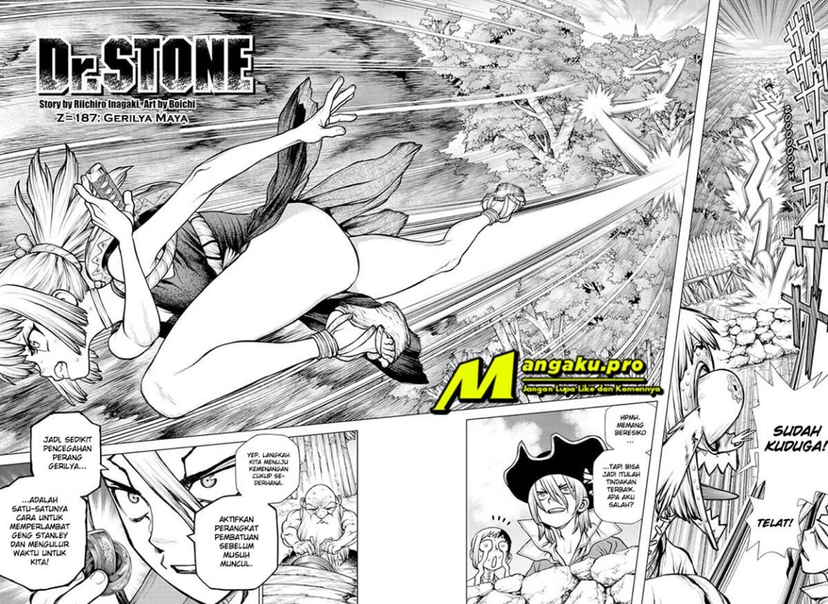 Dr. Stone Chapter 187 - halaman 3