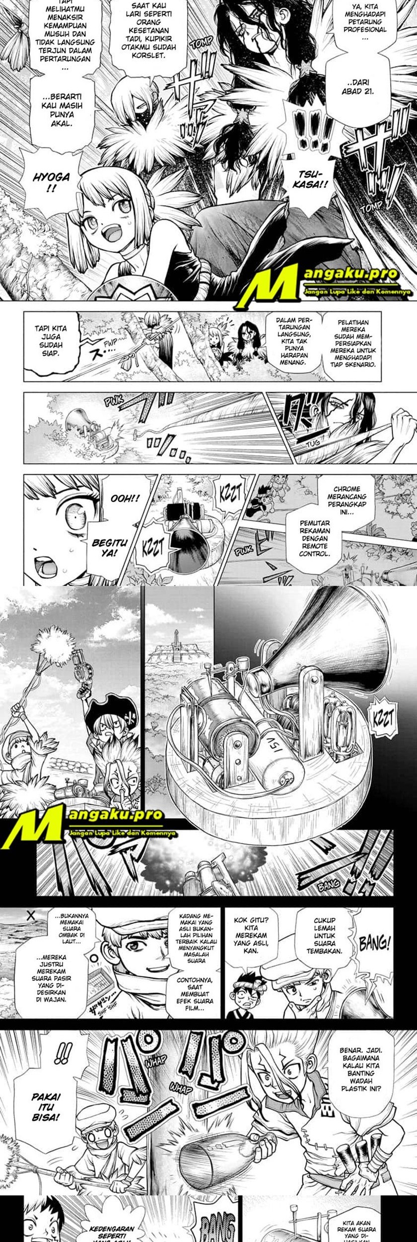 Dr. Stone Chapter 187 - halaman 5