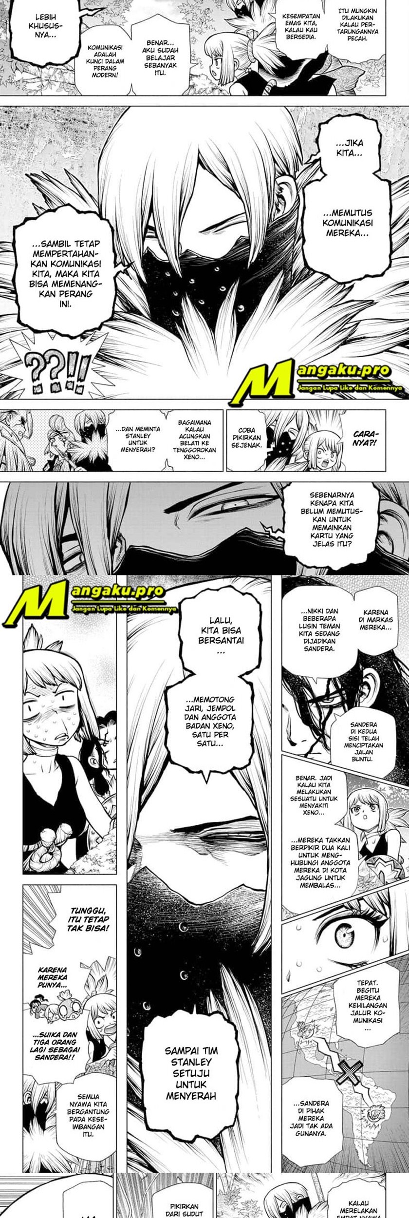 Dr. Stone Chapter 187 - halaman 8