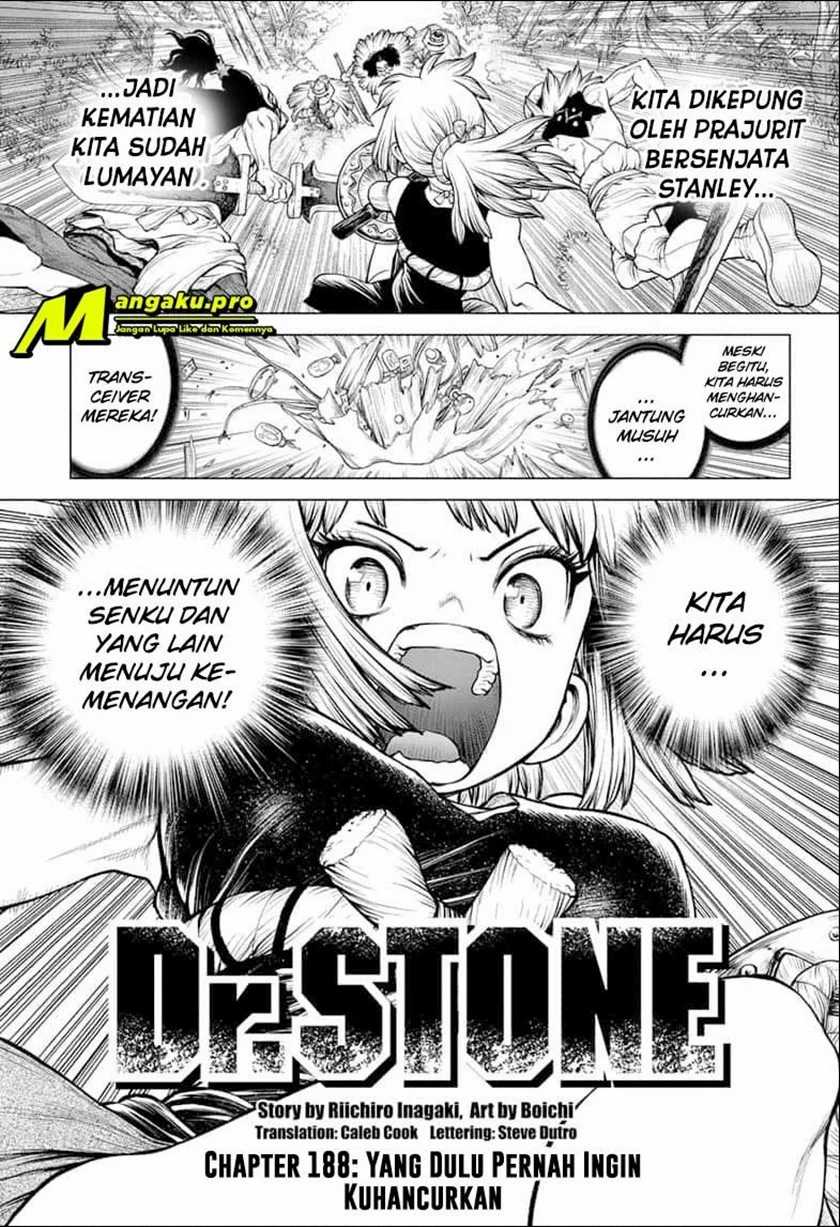 Dr. Stone Chapter 188 - halaman 1