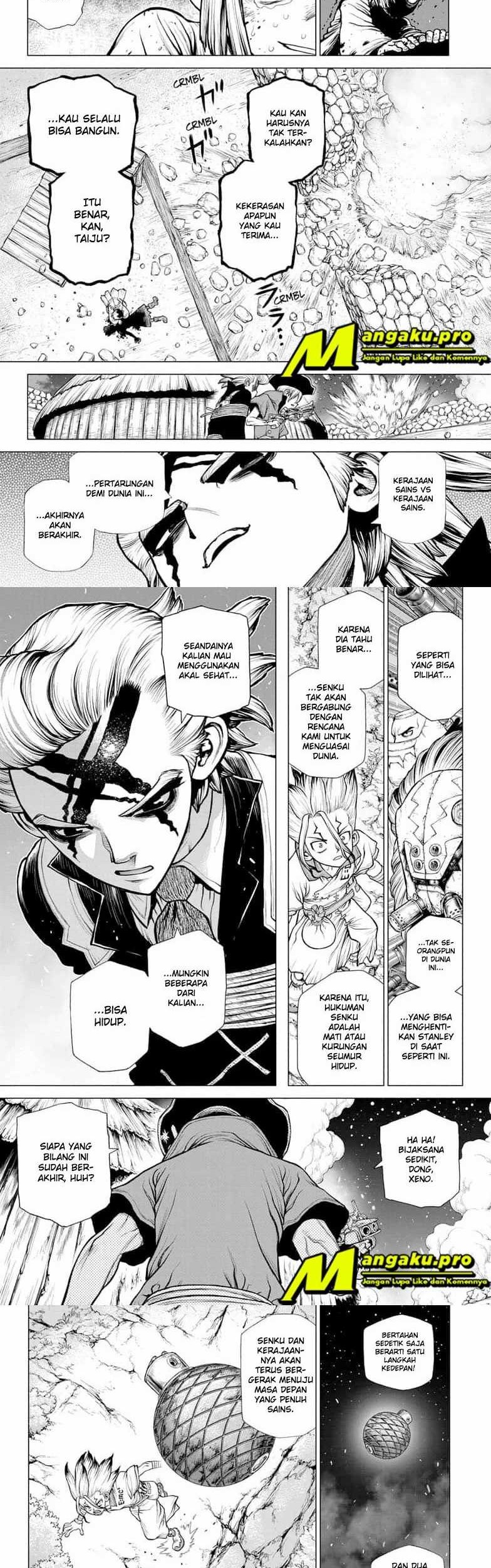 Dr. Stone Chapter 189 - halaman 10
