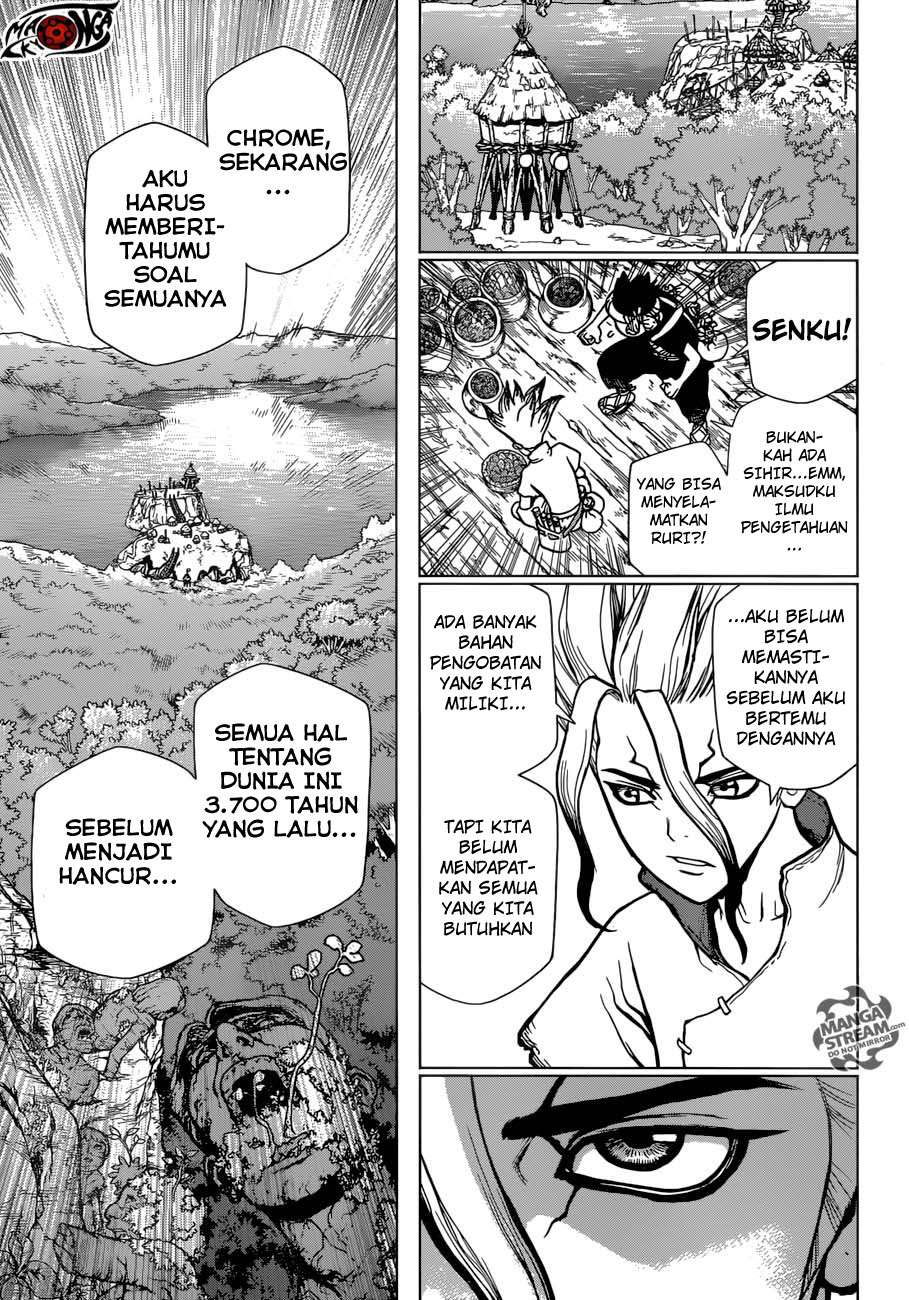 Dr. Stone Chapter 19 - halaman 13
