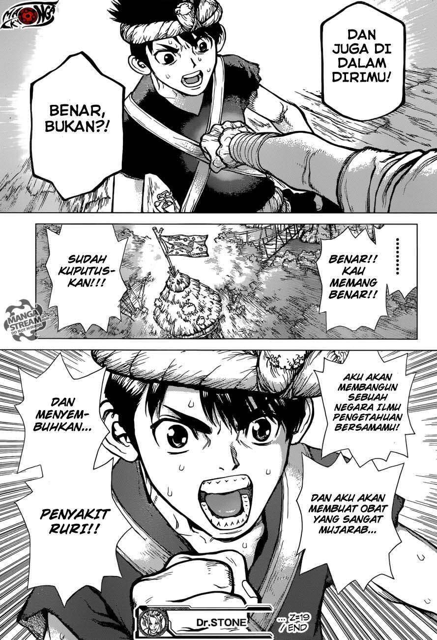Dr. Stone Chapter 19 - halaman 18
