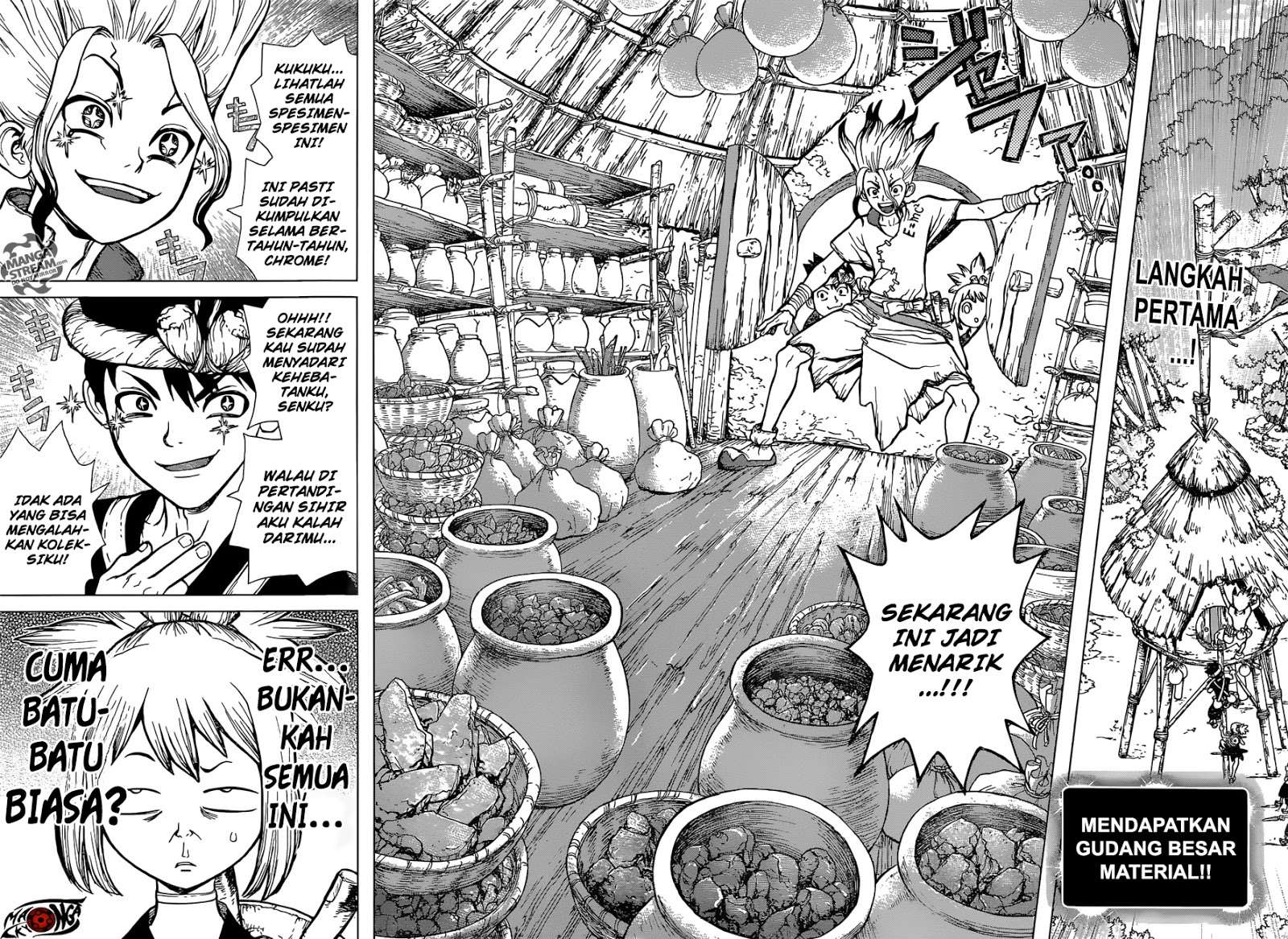 Dr. Stone Chapter 19 - halaman 3