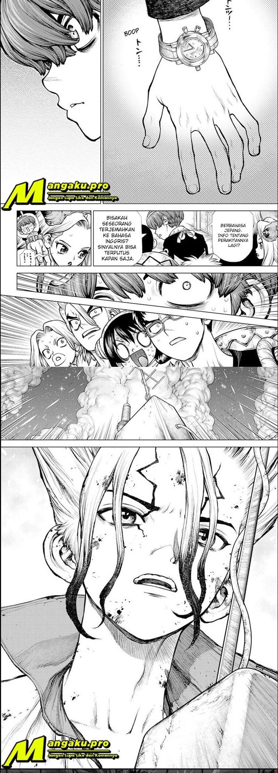 Dr. Stone Chapter 190 - halaman 14