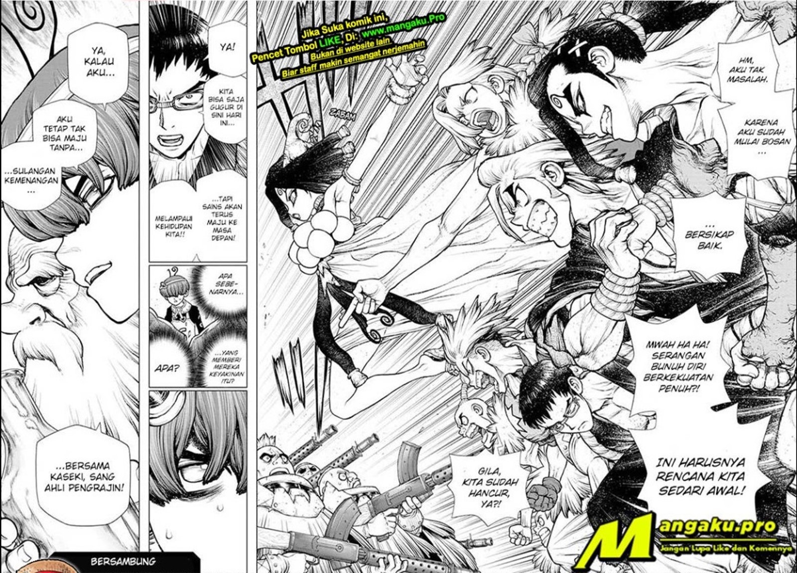 Dr. Stone Chapter 190 - halaman 16
