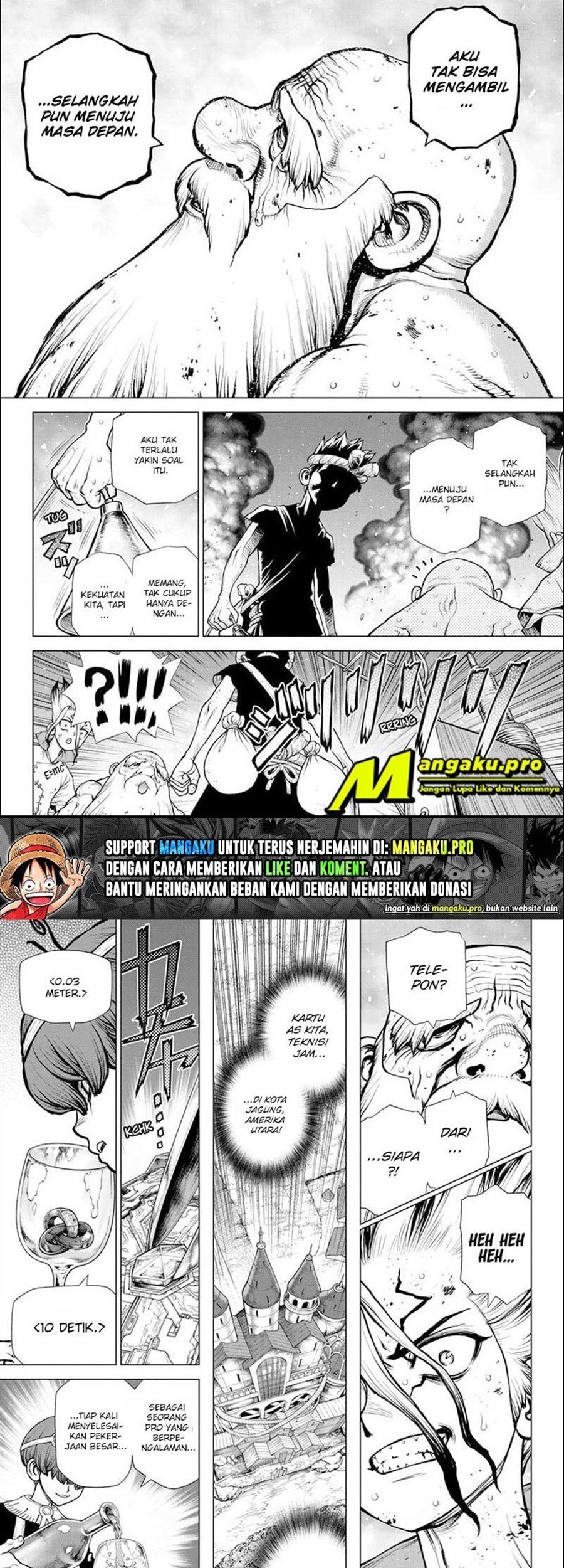 Dr. Stone Chapter 190 - halaman 3