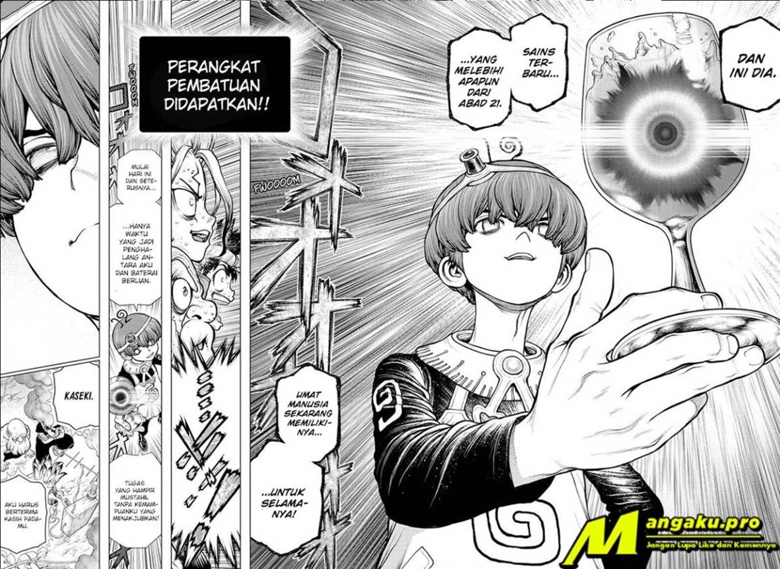 Dr. Stone Chapter 190 - halaman 5