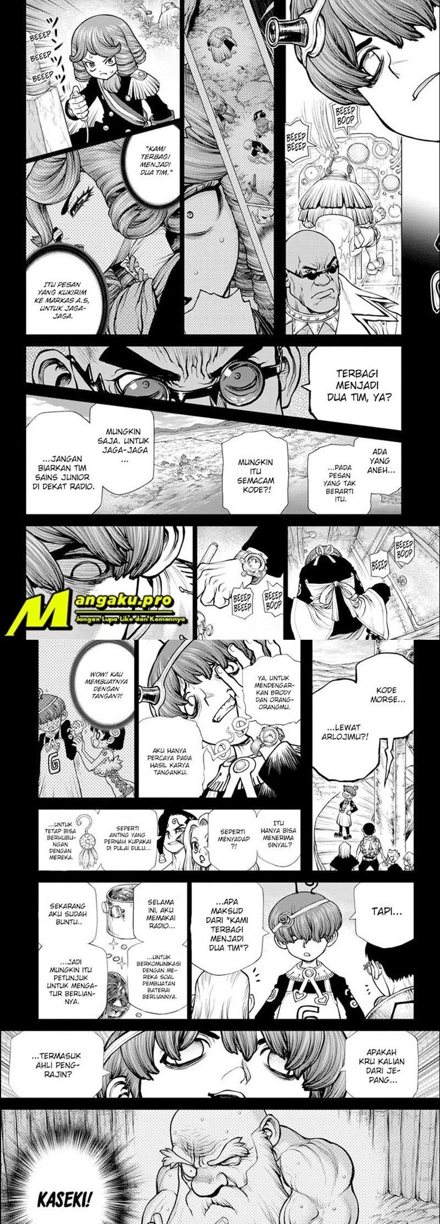 Dr. Stone Chapter 190 - halaman 6