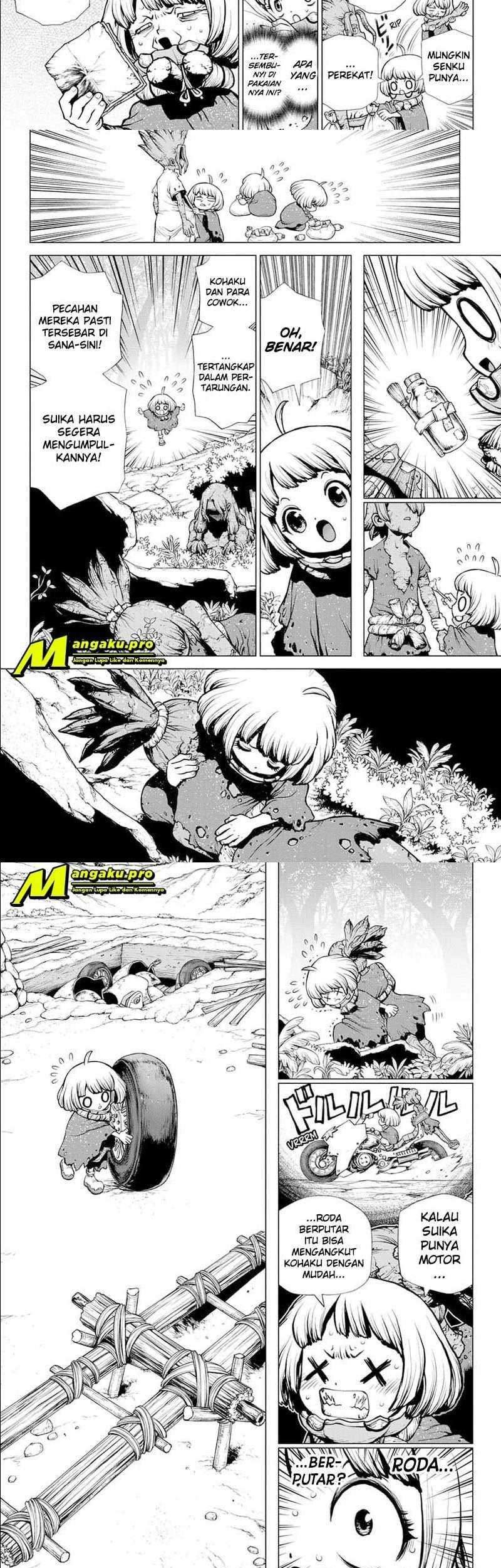 Dr. Stone Chapter 195 - halaman 3