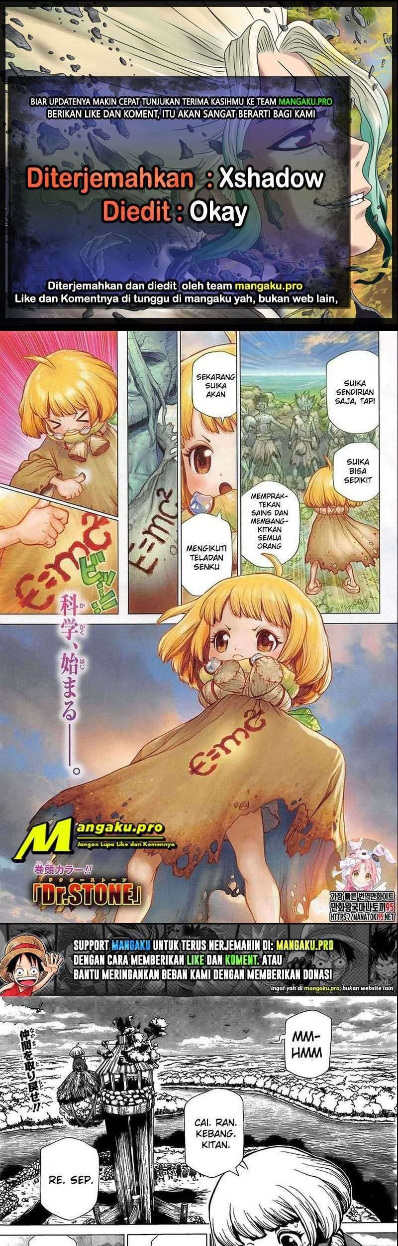 Dr. Stone Chapter 196 - halaman 1