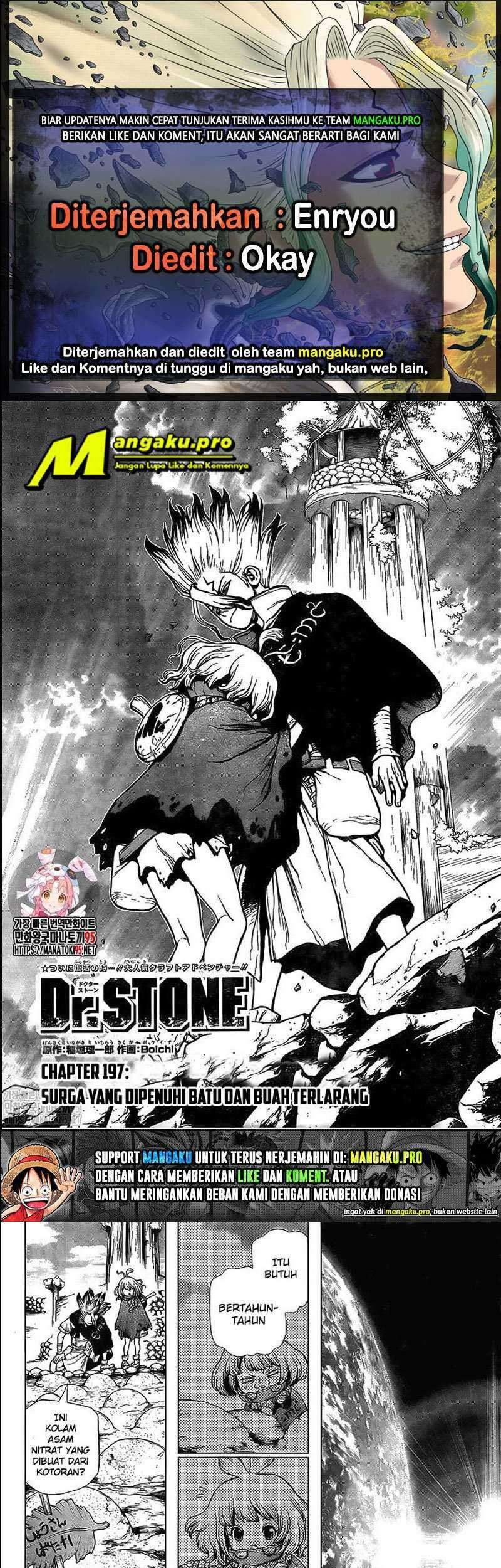 Dr. Stone Chapter 197 - halaman 1