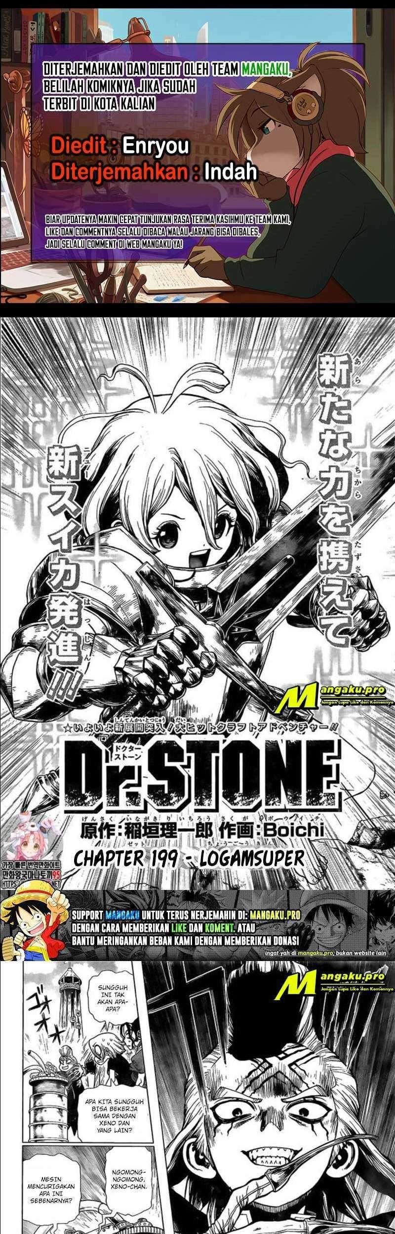 Dr. Stone Chapter 199 - halaman 1