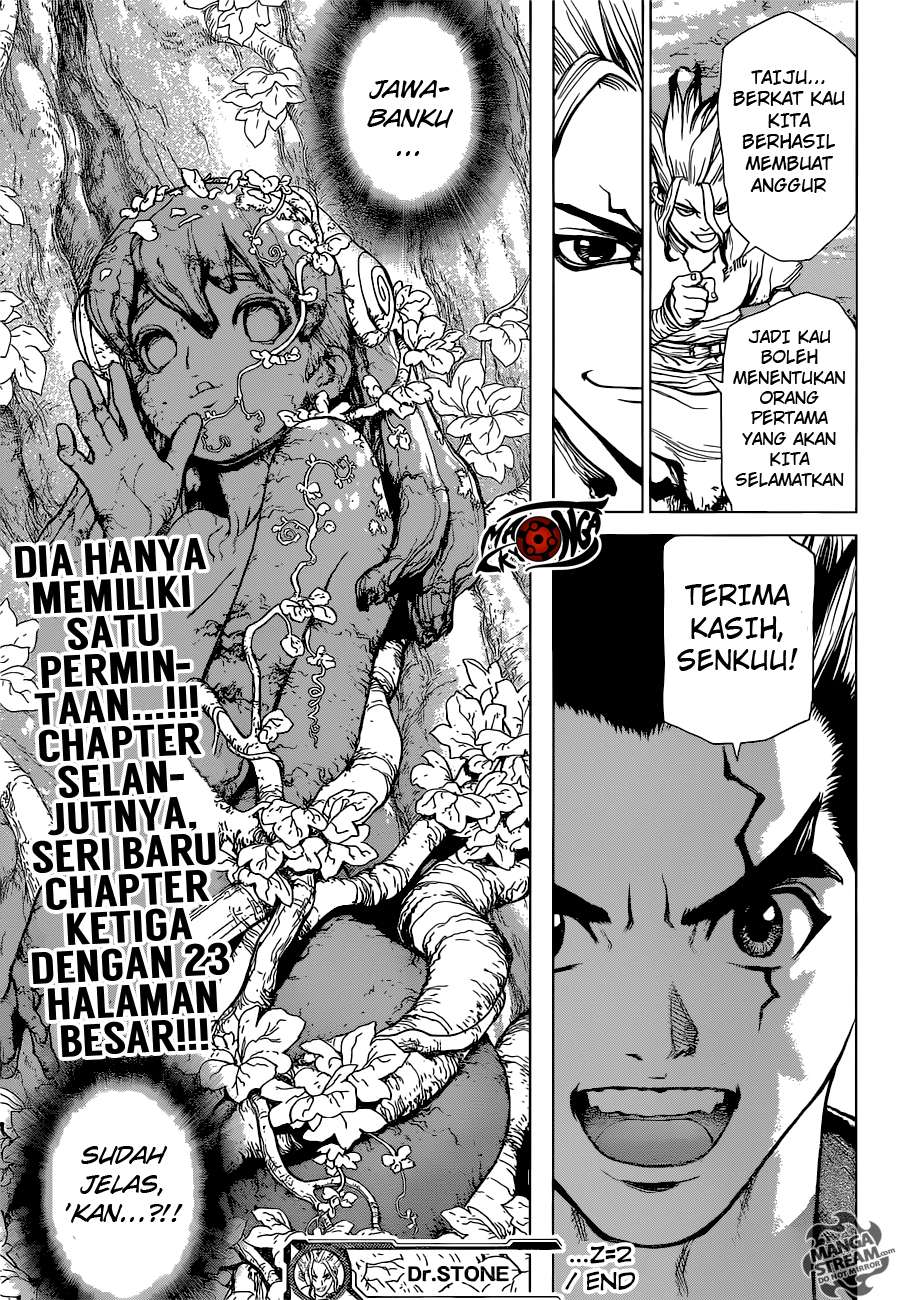 Dr. Stone Chapter 2 - halaman 25