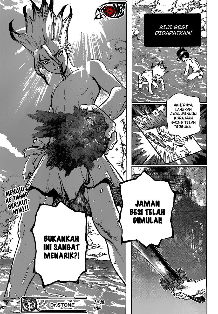 Dr. Stone Chapter 20 - halaman 17