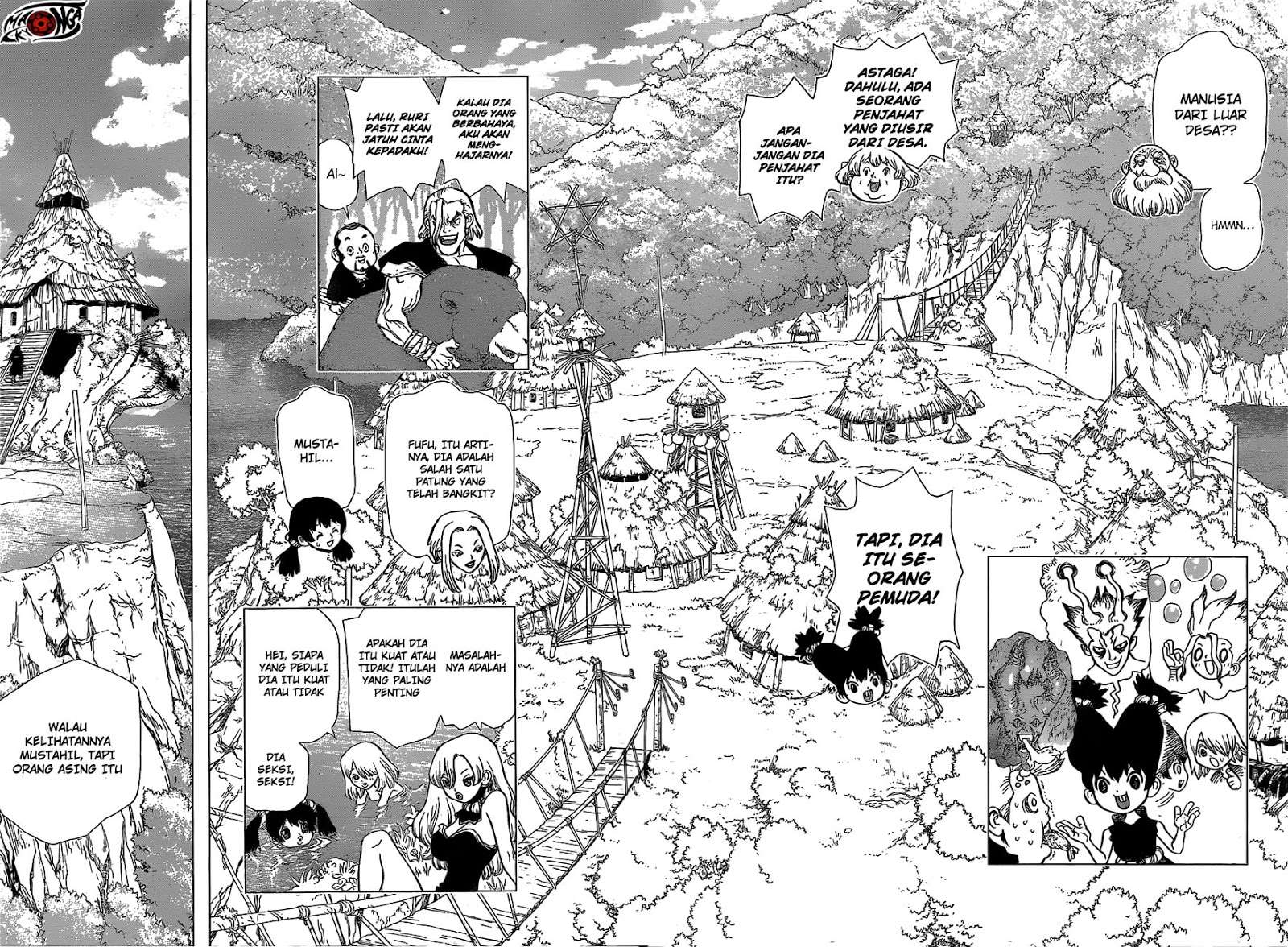 Dr. Stone Chapter 20 - halaman 3