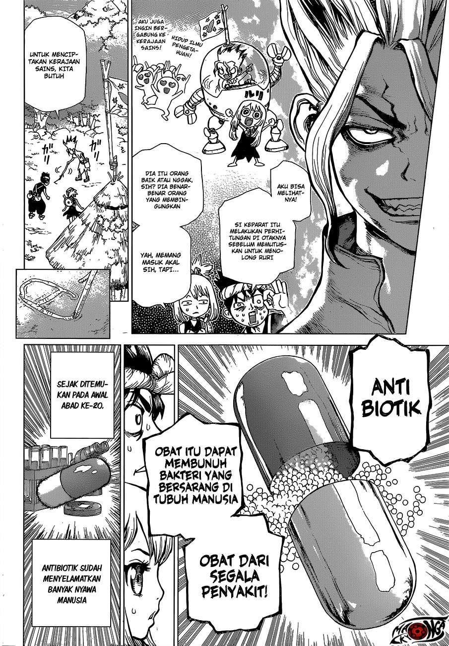 Dr. Stone Chapter 20 - halaman 6