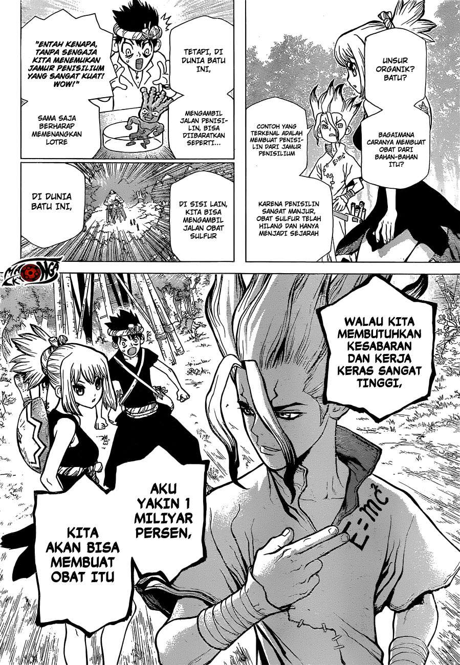 Dr. Stone Chapter 20 - halaman 8