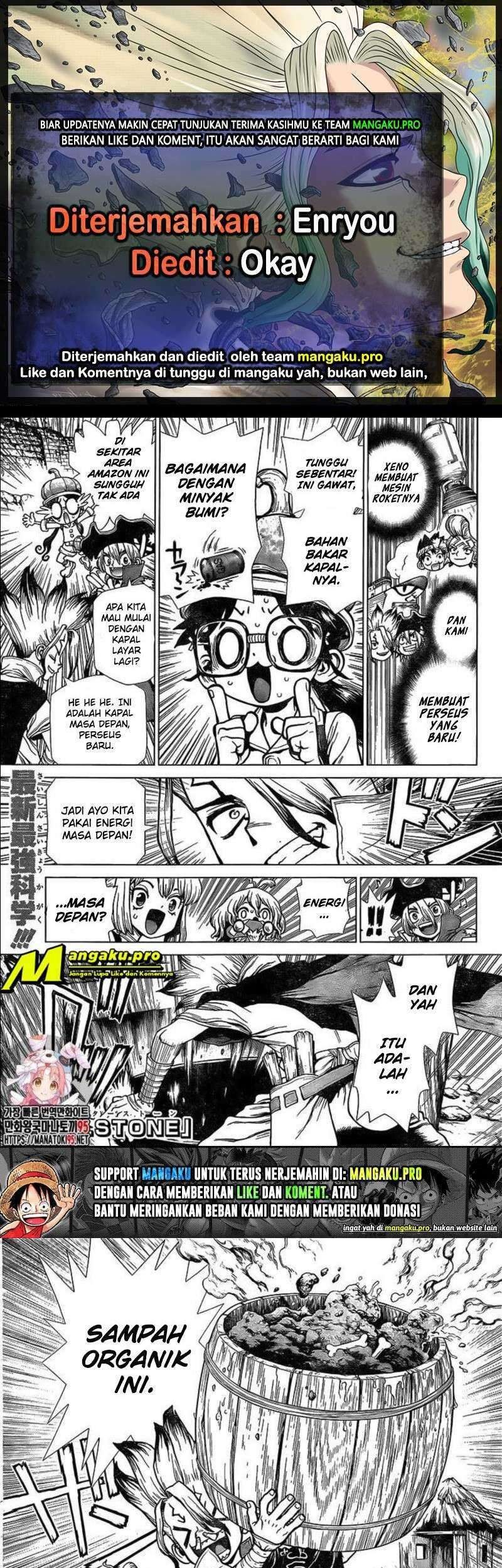 Dr. Stone Chapter 200 - halaman 1