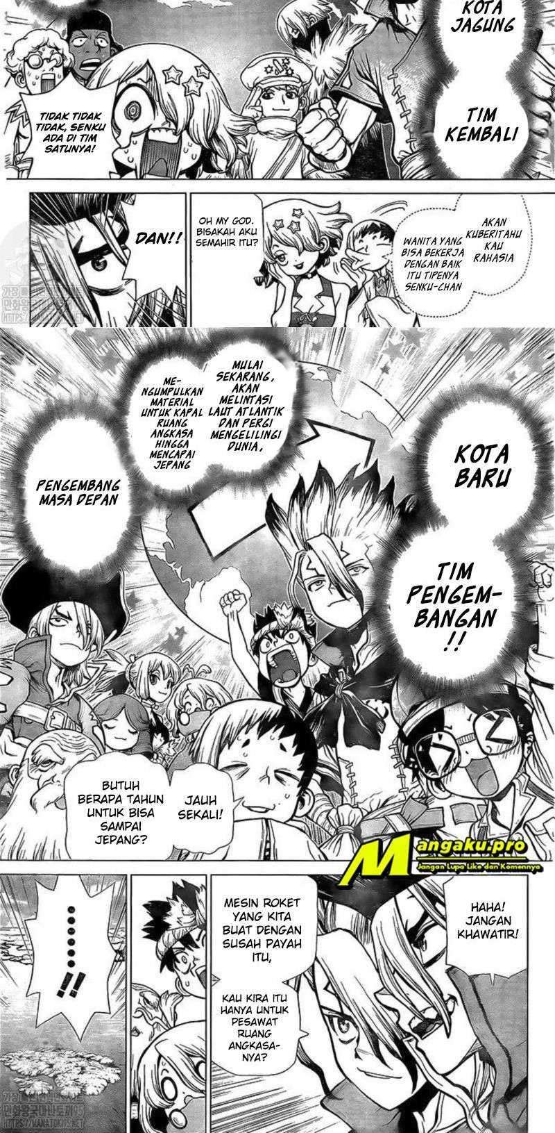 Dr. Stone Chapter 200 - halaman 10