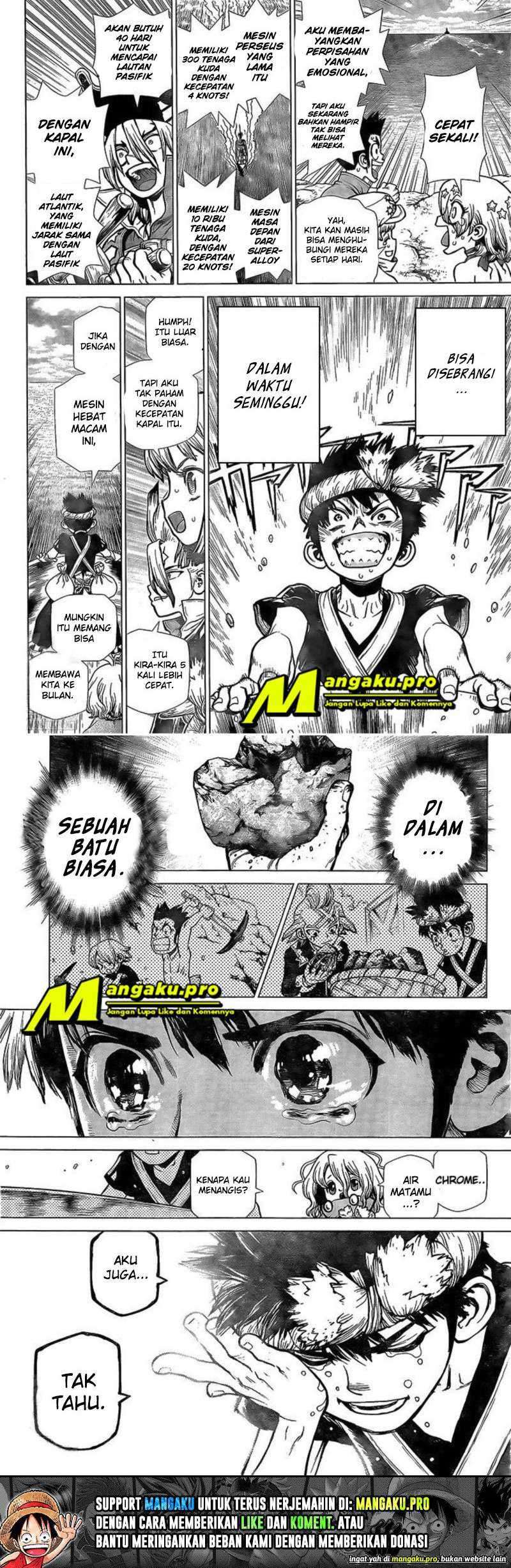 Dr. Stone Chapter 200 - halaman 12