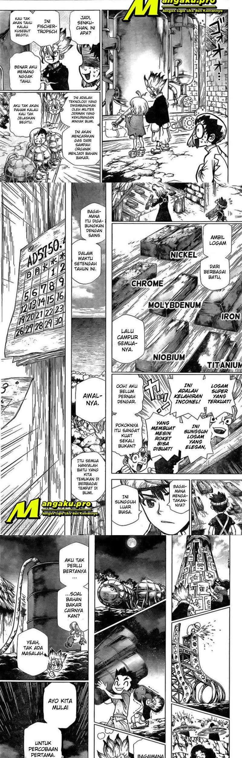 Dr. Stone Chapter 200 - halaman 5