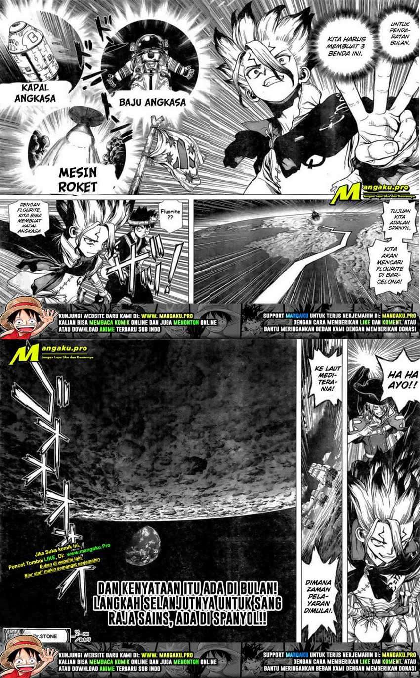 Dr. Stone Chapter 201 - halaman 14