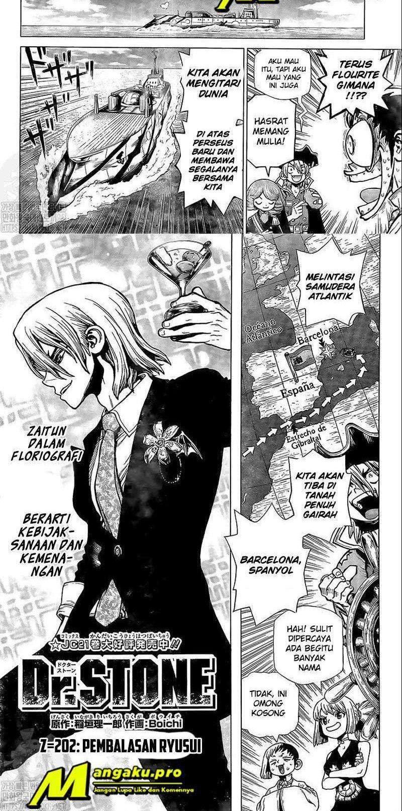 Dr. Stone Chapter 202 - halaman 2