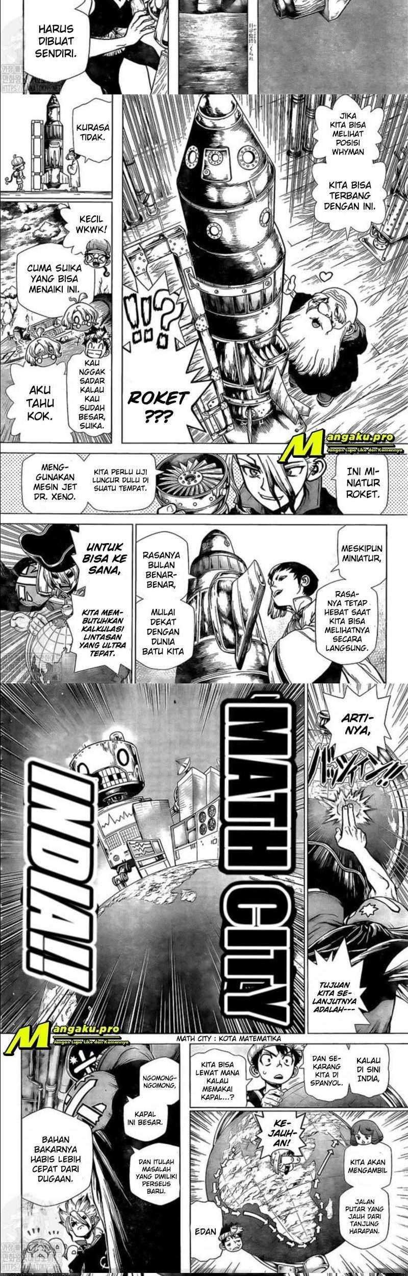 Dr. Stone Chapter 203 - halaman 3