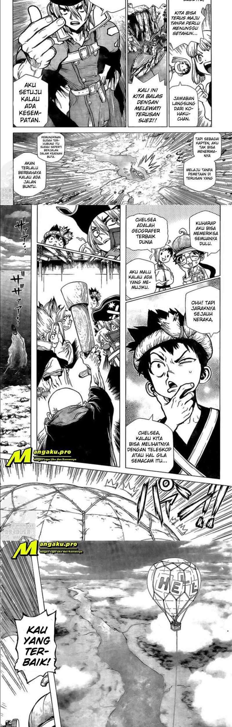Dr. Stone Chapter 203 - halaman 5