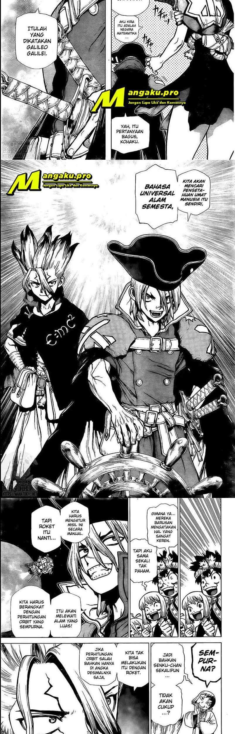 Dr. Stone Chapter 204 - halaman 3