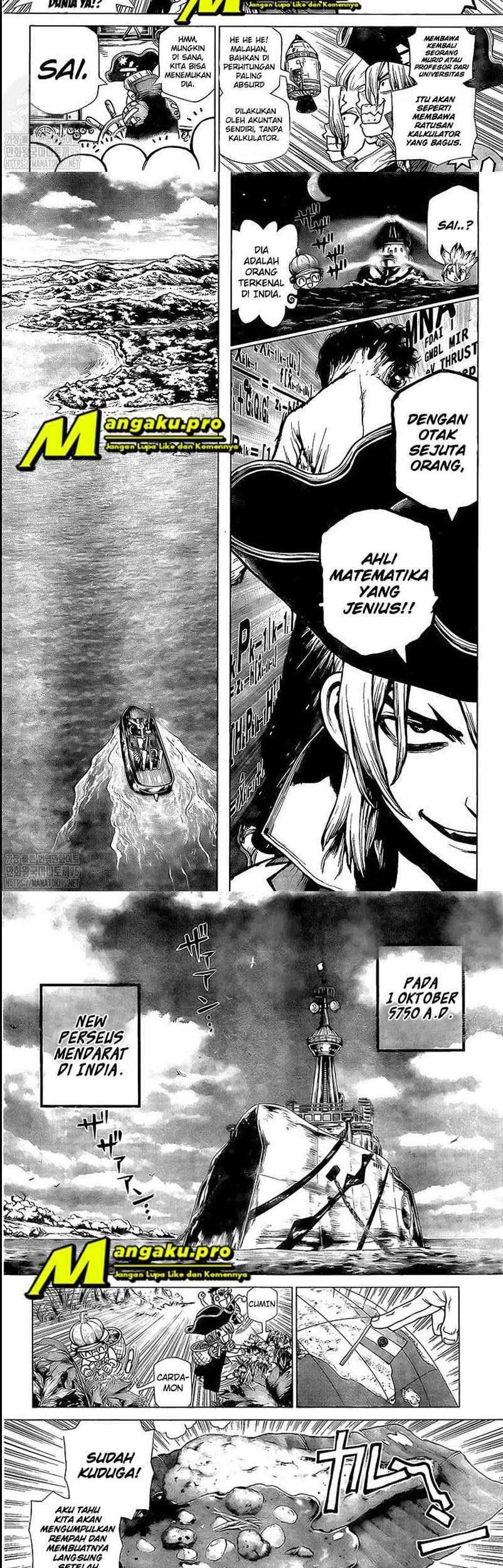 Dr. Stone Chapter 204 - halaman 5
