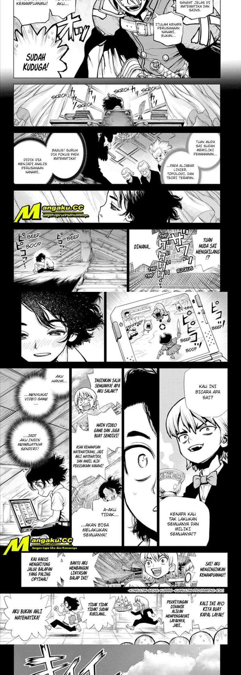 Dr. Stone Chapter 205 - halaman 3