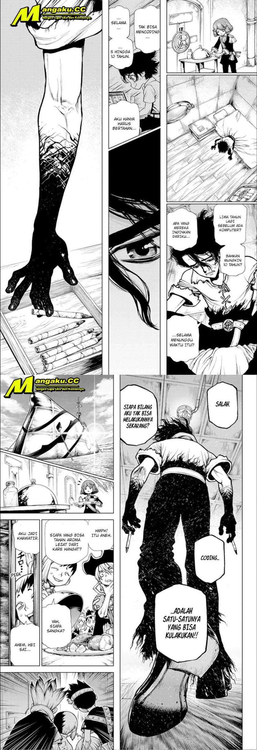 Dr. Stone Chapter 205 - halaman 6