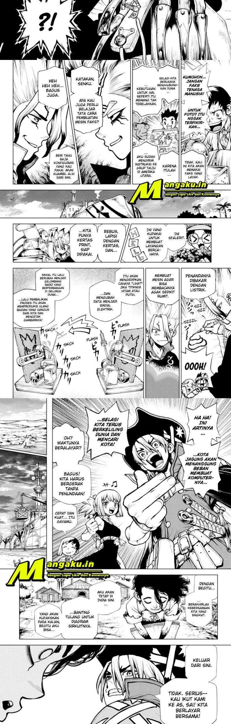 Dr. Stone Chapter 207 - halaman 3