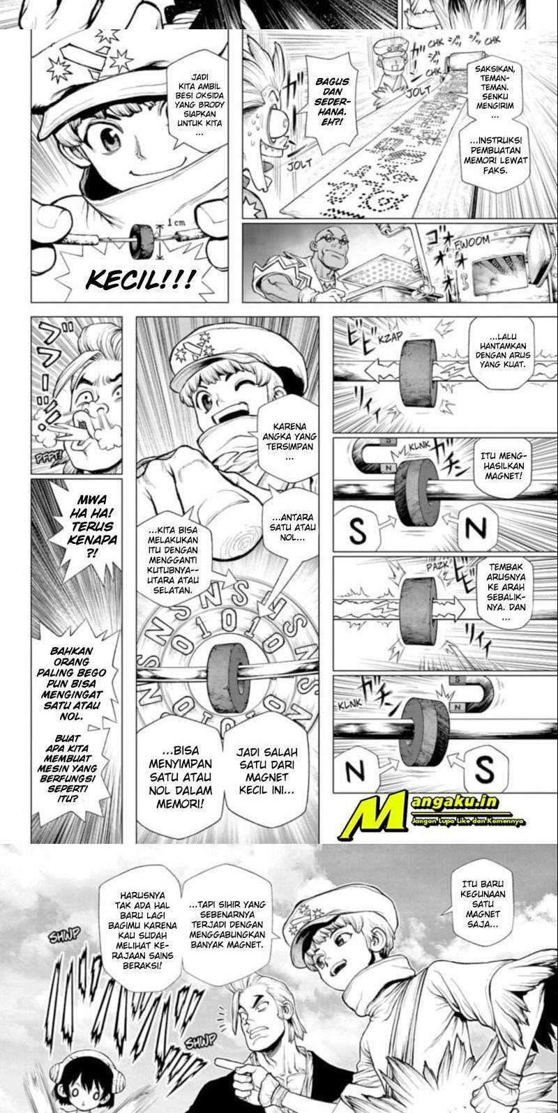 Dr. Stone Chapter 208 - halaman 4