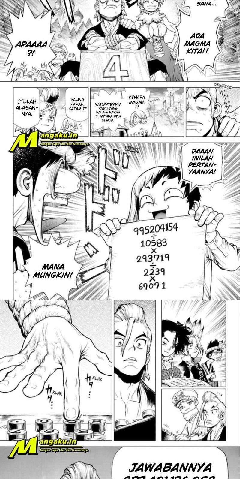 Dr. Stone Chapter 208 - halaman 9