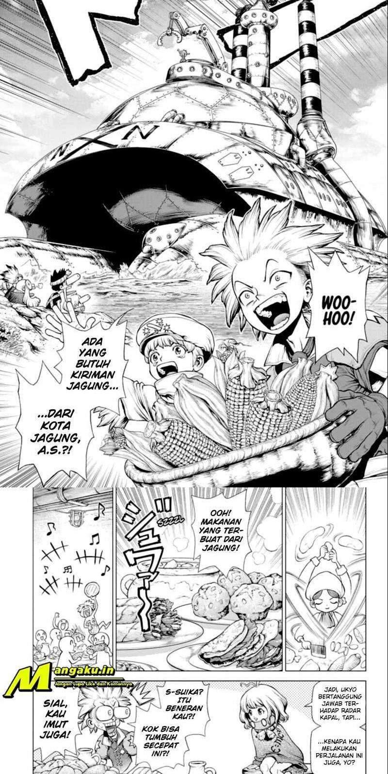 Dr. Stone Chapter 209 - halaman 5